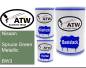 Preview: Nissan, Spruce Green Metallic, BW3: 500ml Lackdose + 500ml Klarlack + 250ml Härter - Set, von ATW Autoteile West.
